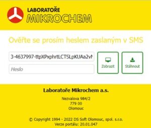 Laboratoře Mikrochem a.s. Laboratoře Mikrochem a.s.